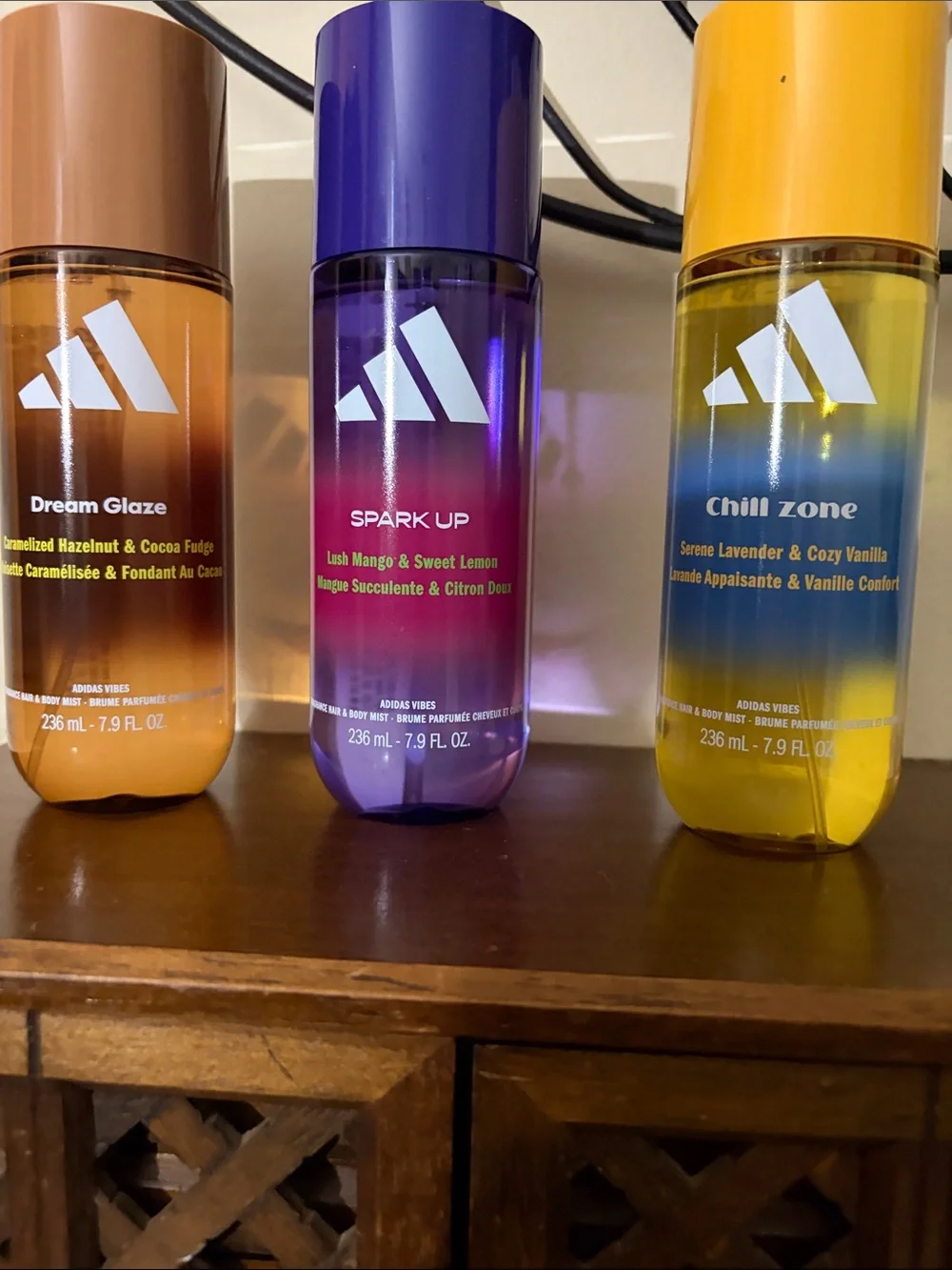 adidas Spark Up Body Mist - Purple & Pink